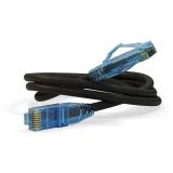  - Hyperline PC-LPM-UTP-RJ45-RJ45-C6-3M-LSZH-BK