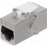  - Адаптер проходной формата Keystone, Jack RJ-45(8P8C), FTP, CAT 6a REXANT PRO (02-0110)